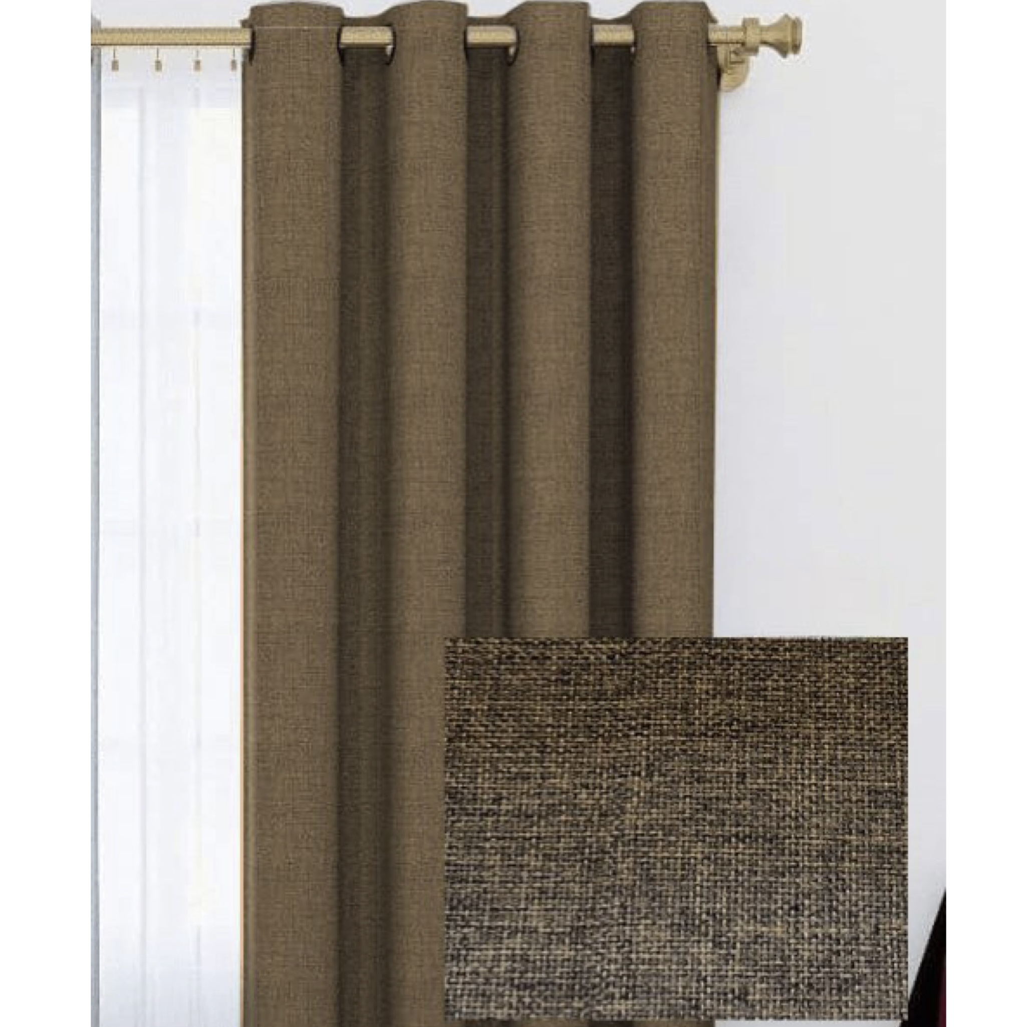 پرده گونی بافت ارتفاع ۲/۷۰ عرض ۳ متر